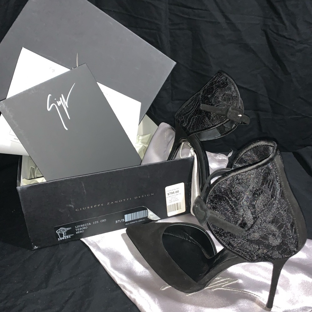 Giuseppe Zanotti NEW LUCREZIA black pumps